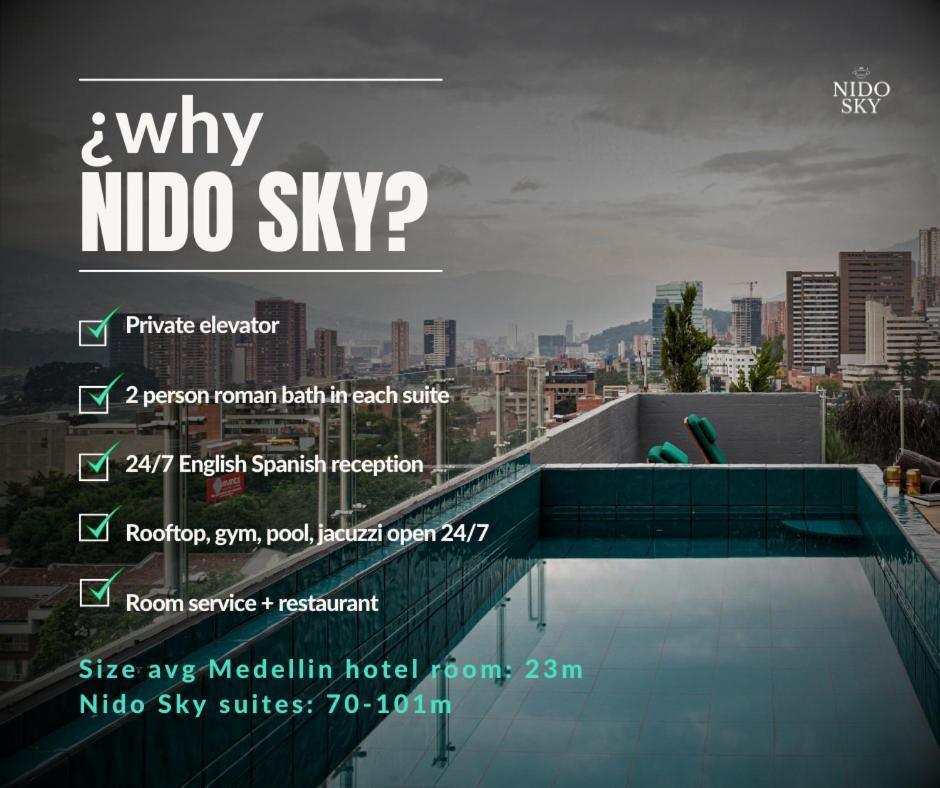 الشقق الفندقية ميديلينفي  Nido Sky المظهر الخارجي الصورة